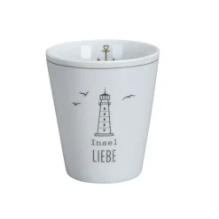 Krasilnikoff Happy Mug Becher Insel Liebe