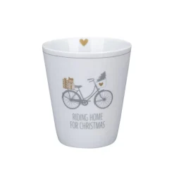 Krasilnikoff Happy Mug Becher Riding Home for Christmas