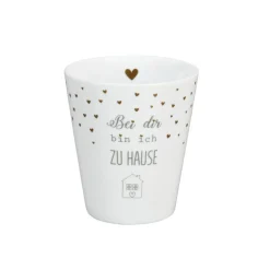 Krasilnikoff Happy Mug, Bei dir ich Zu Hause
