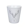 Krasilnikoff Happy Mug Hipster Deer aus Porzellan