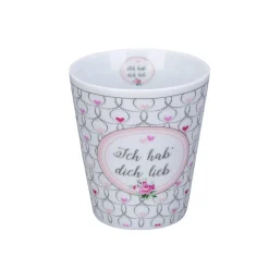 Krasilnikoff Happy Mug Ich hab' dich lieb