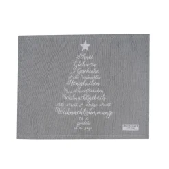 Krasilnikoff Platzmatte, Tischset Christmas Words