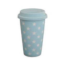 Krasilnikoff Thermobecher Travel Mug Stars