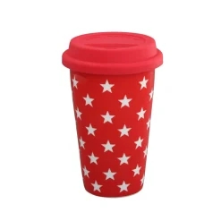 Krasilnikoff Thermobecher Travel Mug Stars