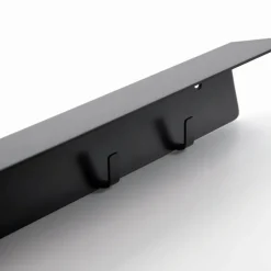 Meraki Regal mit Flaschenhalterung und Hakenleiste