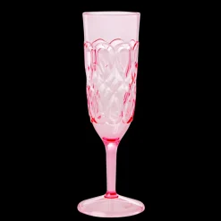 RICE Acryl Champagner Glass