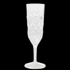 RICE Acryl Champagner Glass