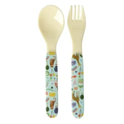 RICE Babylöffel und Babygabel Fun Fair
