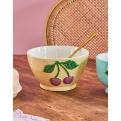 RICE Keramik Schüssel mit Kirschen