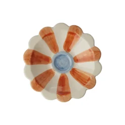 RICE Kleine Keramik Dipschale handbemalt