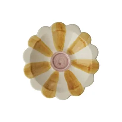 RICE Kleine Keramik Dipschale handbemalt