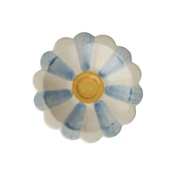 RICE Kleine Keramik Dipschale handbemalt