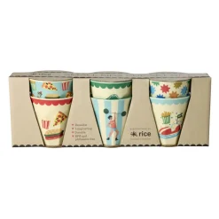 RICE Kleine Kinder Becher Fun Fair - 6er Pack