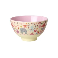 RICE Kleine Kinderschüssel aus Melamin Fun Fair