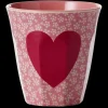 RICE Melamin Becher Herz
