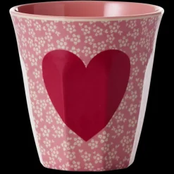 RICE Melamin Becher Herz