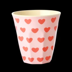 RICE Melamin Becher Medium Sweet Hearts
