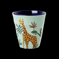 RICE Melamin Kinderbecher Jungle Animals