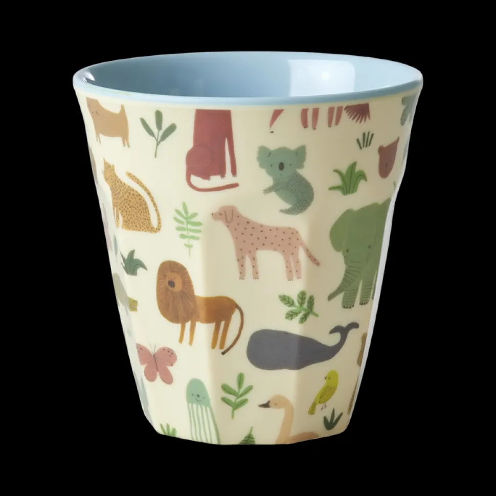 RICE Melamin Kinderbecher Sweet Jungle Print