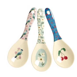 RICE Melamin Salatlöffel Show Your True Colors 3er-Set