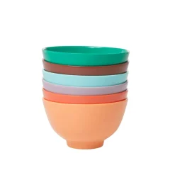 RICE Melamin Schüssel 6er Set Follow The Call of the Disco Ball