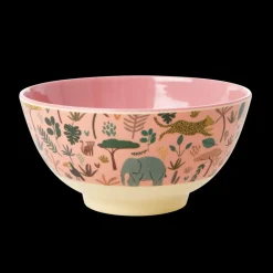 RICE Melamin Schüssel Jungle Animals