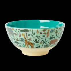 RICE Melamin Schüssel Jungle Animals