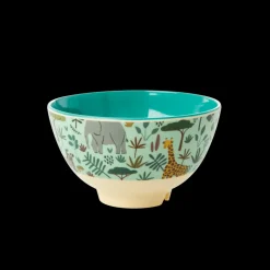 RICE Melamin Schüssel Jungle Animals