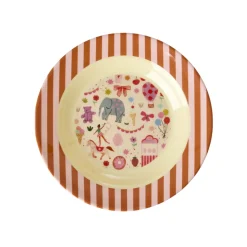 RICE Melamin Tiefer Kinderteller Fun Fair