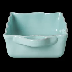 RICE Rechteckige Auflaufform aus Steingut