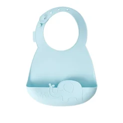 RICE Silikon Lätzchen mit Auffangschale