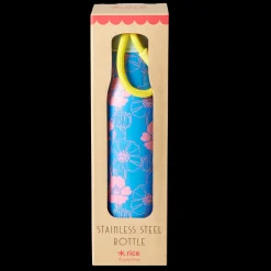 RICE Thermosflasche Poppie Love Print