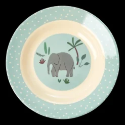 RICE Tiefer Kinderteller Jungle Animals